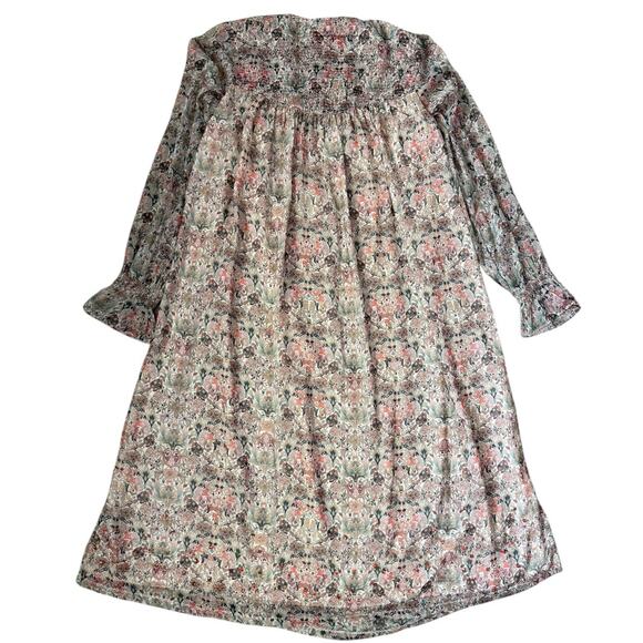 Zadig & Voltaire Raya Mousseline Mini Kale Dress Multicolor Size Medium - Picture 4 of 14